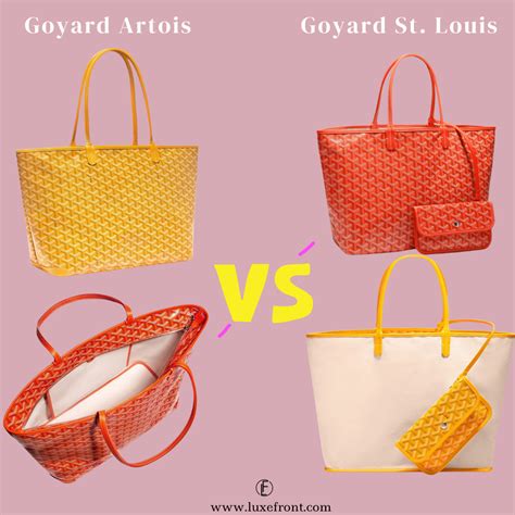 Goyard Artois vs st louis